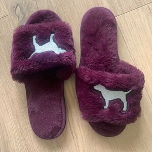 Victoria’s Secret pink slippers